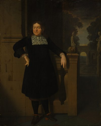 ヨハン・フルスハウト 1623～1687年頃。 1670年かそれより少し後。 作： Pieter Cornelisz. van Slingeland