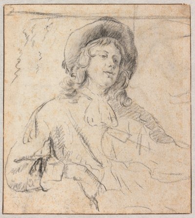 ヴァイオリン奏者 作： Pieter Cornelisz. van Slingeland