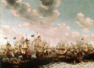四日間の戦い 作： Pieter Cornelisz van Soest