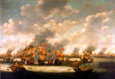 四日間の戦い 作： Pieter Cornelisz van Soest