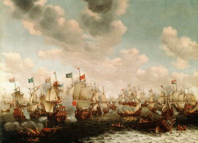 四日間の戦い 作： Pieter Cornelisz van Soest