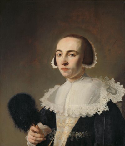 女性の肖像 作： Pieter Dubordieu