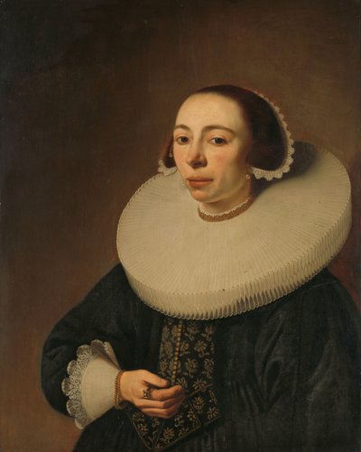 女性の肖像 作： Pieter Dubordieu
