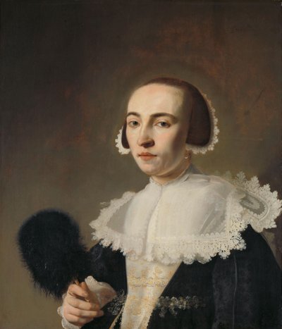 ある女性の肖像 作： Pieter Dubordieu