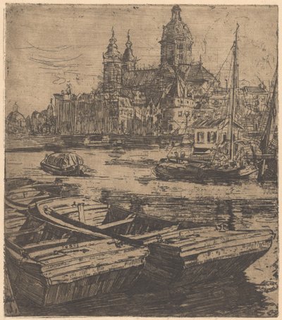 アムステルダムの聖ニコラス大聖堂 作： Pieter Dupont