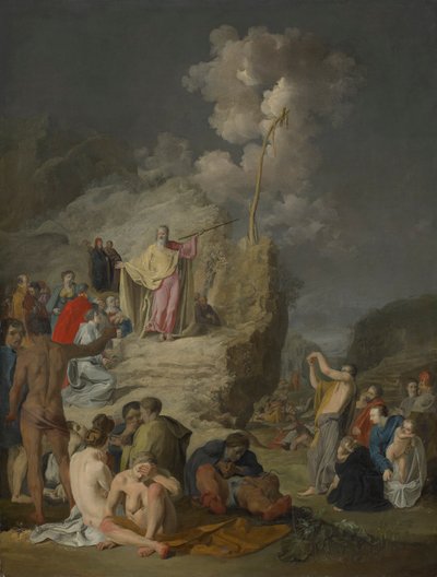 モーセと青銅の蛇 作： Pieter Fransz. de Grebber