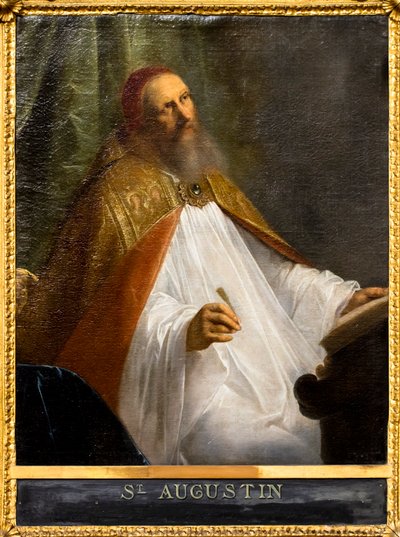 聖アウグスティヌス 作： Pieter Fransz. de Grebber