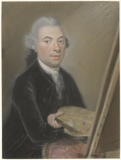 ヤン・ファン・オスの肖像 作： Pieter Frederik de la Croix