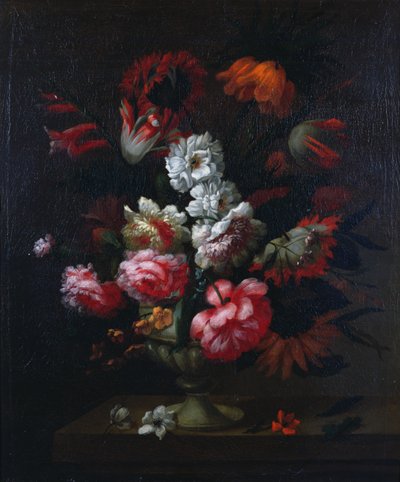 壺の中の花の静物（78177ペア） 作： Pieter Hardime