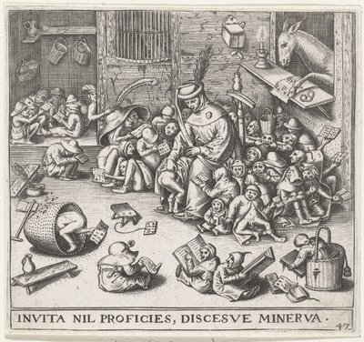 学校のお尻 作： Pieter Heyden van der