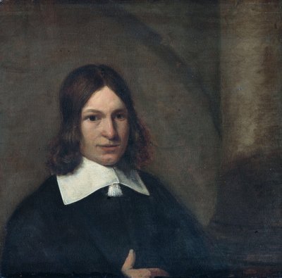 19歳の男の肖像。 自画像、1648-1649年。 作： Pieter Hooch de