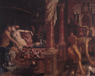 銭湯 作： Pieter Isaacsz