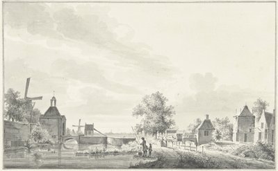 アイセルシュタインのベンスコパー門 作： Pieter Jan van Liender