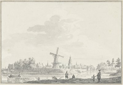 ビューレンの街の眺め 作： Pieter Jan van Liender