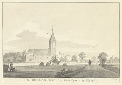 Nederlangbroek の村の眺め 作： Pieter Jan van Liender