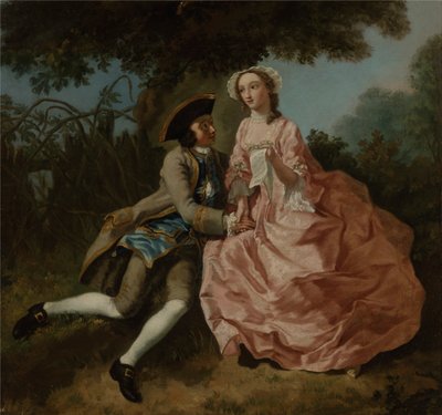 Amantes em uma paisagem 作： Pieter Jan van Reysschoot