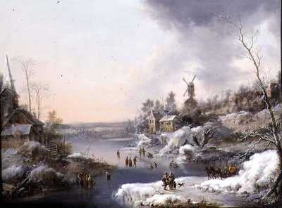 冬の風景 作： Pieter Jan van Veen