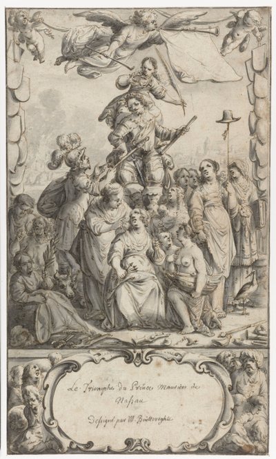 Frederick Hendrick van Nassauw の口絵デザイン 作： Pieter Jansz
