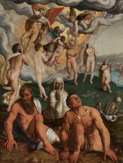 最後の審判の詳細 作： Pieter Jansz. Pourbus