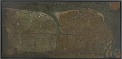 ブルージュの無料地図 作： Pieter Jansz. Pourbus