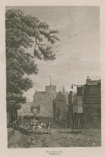 ハイゲート、ミドルセックス 作： Pieter Jansz. Quast