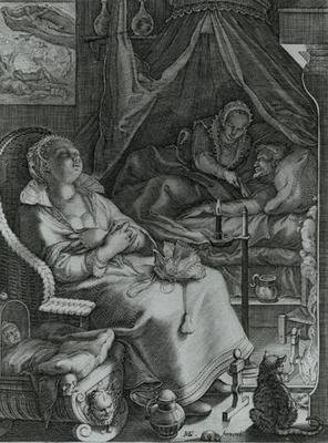 Nocte vacant curis animi 作： Pieter Jansz Saenredam