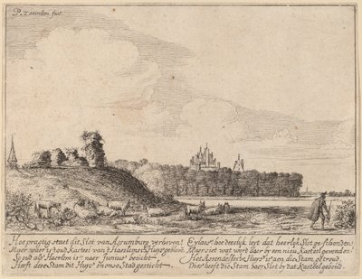 アッセンブルグ城跡 作： Pieter Jansz Saenredam