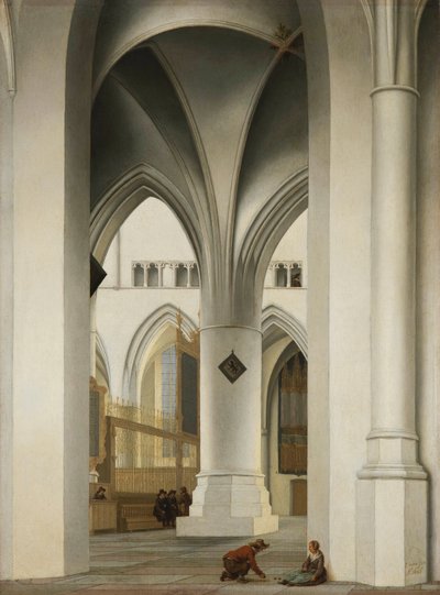「Vue du choeur de l