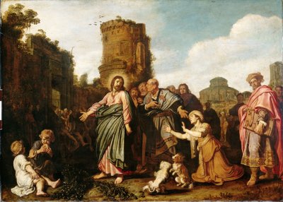 キリストとカナンの女 作： Pieter Lastman