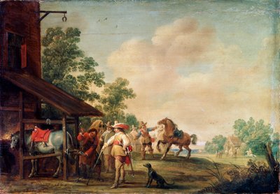 フォージ、1648 作： Pieter Meulener