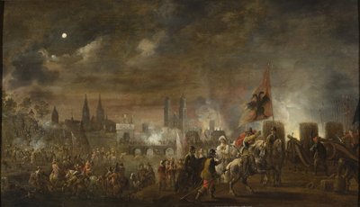 Le sac de Magdebourg (guerre de trente ans) - マクデブルクの包囲戦 作： Pieter Meulener