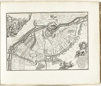1700年、1702年から1703年のナルバ包囲戦 作： Pieter Mortier