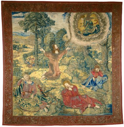 ゲッセマネの園 作： Pieter Pannemaker I after Bernard van Orley