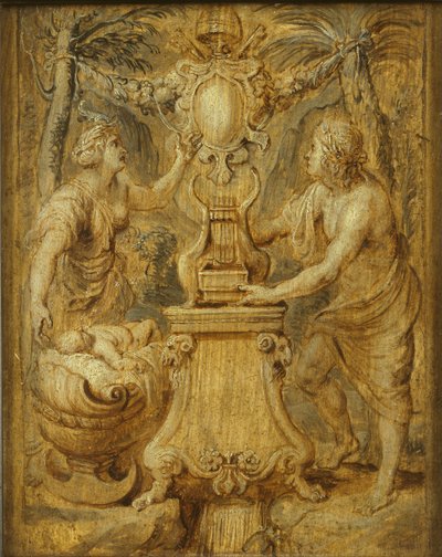 Matthias Casimiris Sarbievii のカバー。 マチェイ・カジミェシュ・サルビエフスキ作、Lyricorum Libri IV、1632年。 作： Pieter Paul Rubens