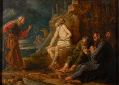 糞の山での仕事、1650年。 作： Pieter Paul Rubens
