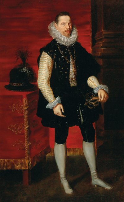 アルベール 7 世、オーストリア大公 1559 ～ 1621 年の肖像画。 作： Pieter Paul Rubens