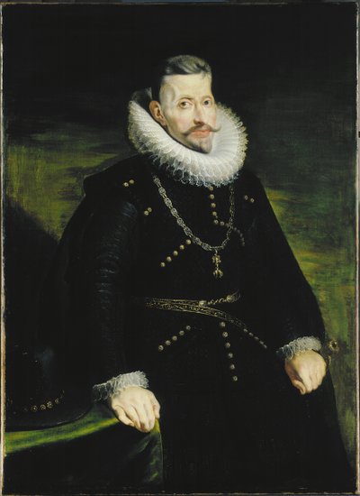 オーストリアのアルバート大公 (1559-1621 年) の肖像画、1616 年にスペイン領オランダ総督。 作： Pieter Paul Rubens