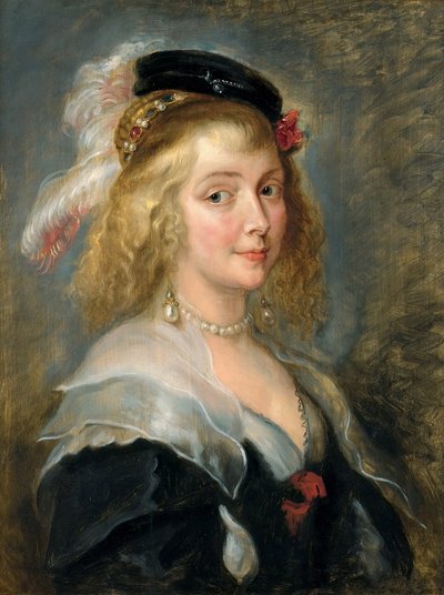 エレーヌフォーメントの肖像、1640年。 作： Peter Paul Rubens