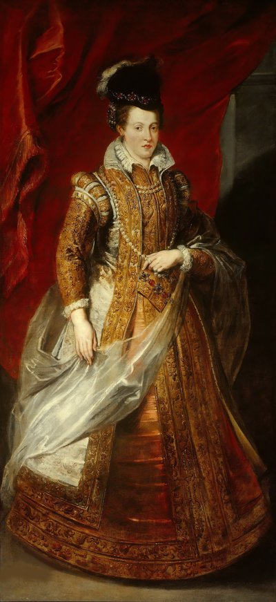 オーストリアのジョアンナの肖像 1547 ～ 1578 年、トスカーナ大公女、1621 ～ 1625 年。 作： Pieter Paul Rubens