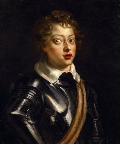 Vincenzo II Gonzaga 1594-1627 の肖像、マントヴァ公、c. 1605年。 作： Pieter Paul Rubens