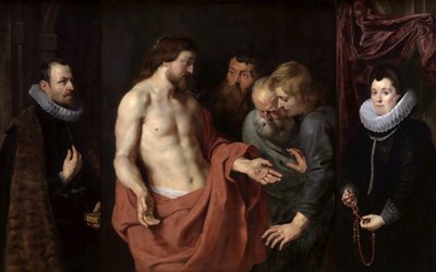 聖トマスの信じられないほどのロックロックトリプティック、1613年から1615年の間に。 作： Peter Paul Rubens