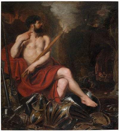 バルカンと火、17 世紀。 作： Pieter Paul Rubens