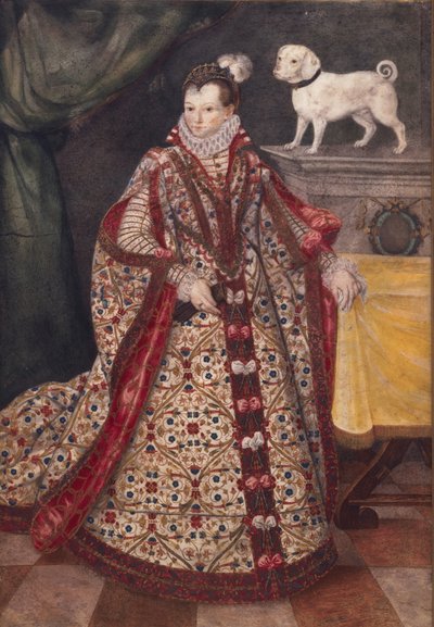 モラヴィアの女性の肖像画。 作： Pieter Pietersz the Younger