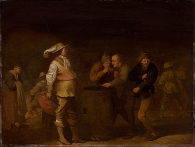 戦利品の降伏、c。 1635年。 作： Pieter Quast