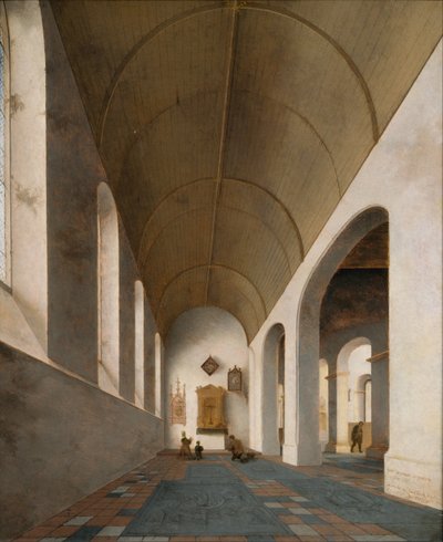 ヤンスケルクのアントニウスカペル、ユトレヒト、1645年 作： Pieter Saenredam