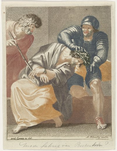 キリストのあざけり 作： Pieter Schenk (I) (possibly)