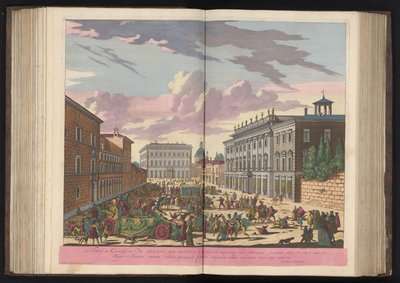 ローマのストリートフェスティバル 作： Pieter Schenk (I)