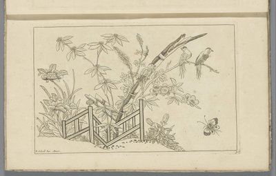 花の咲く木に 3 羽の鳥 中国の花鳥（連載タイトル） 作： ピーター・シェンク（II）