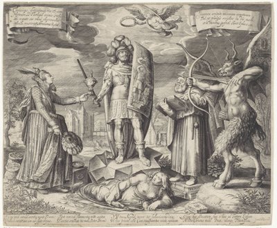 キリスト教の騎士 作： Pieter Serwouters