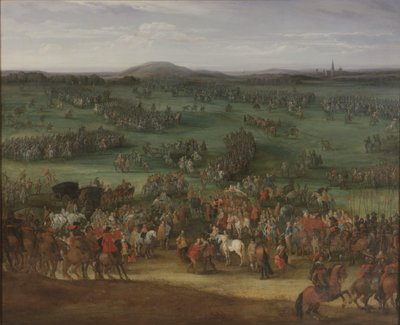 1634 年 9 月 6 日のネルトリンゲンの戦い。 作： Pieter Snayers